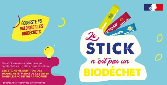 Stick nest pas un biodechets