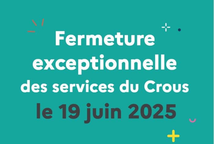 Fermeture exceptionnelle le 19 juin 1 Fermeture 19 juin