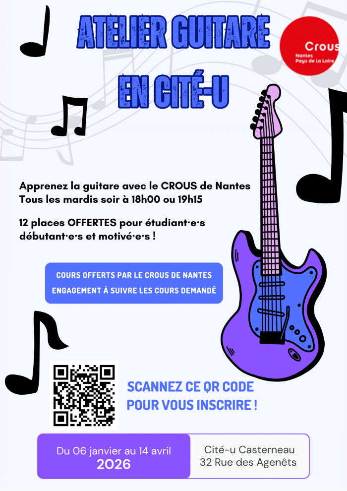 Atelier guitare 1 Atelier Guitare En Cite U