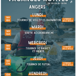 Vacances actives Angers