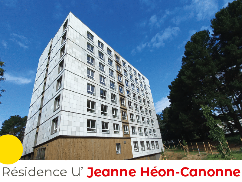 Visitez les logements à Angers 29 Residence Jeanne Heon Canonne
