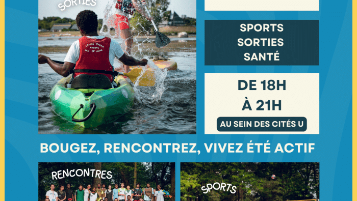 Affiche ete actif 2026