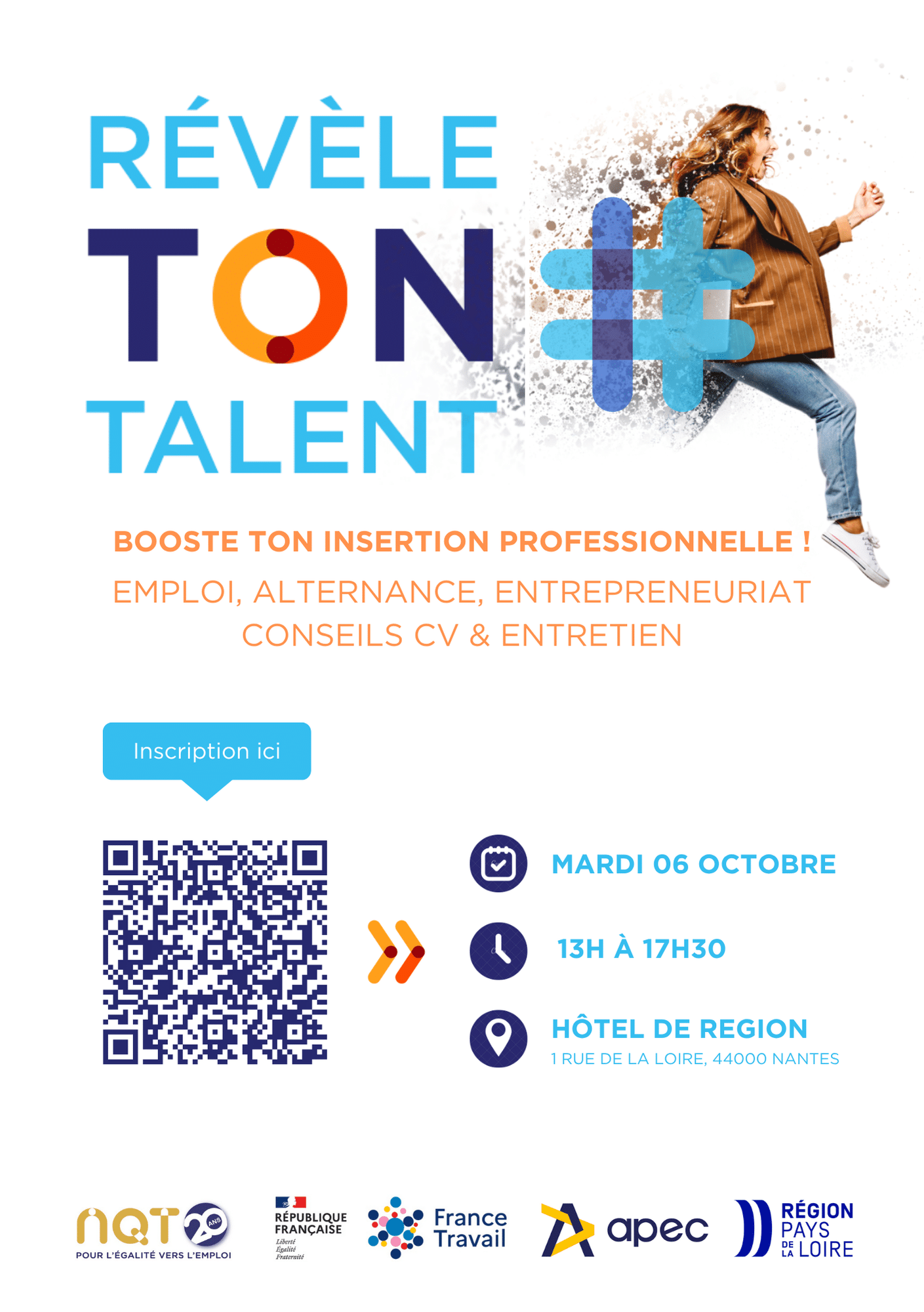 Révèle ton talent 1 Affiche pour Révèle ton talent organiser par NQT