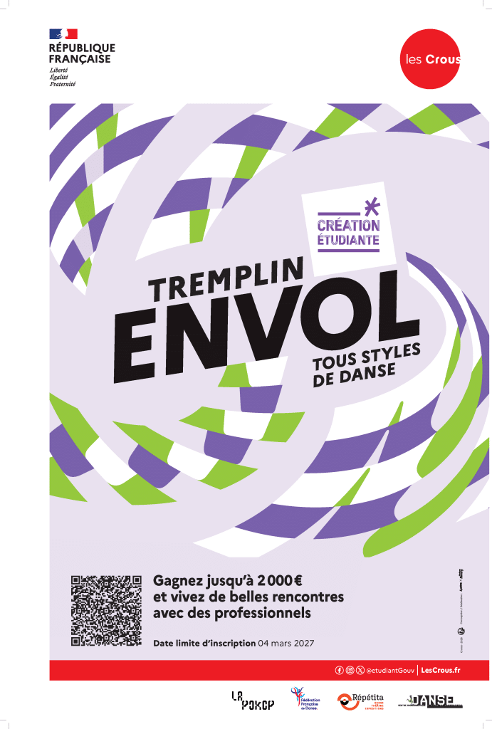 Affiche pour le tremplin Envol