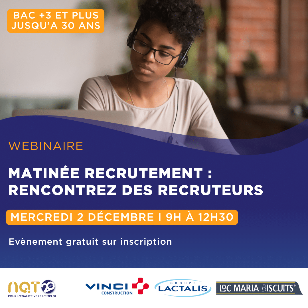 Matinée recrutement 1 Affiche de la matinée de recrutement de NQT
