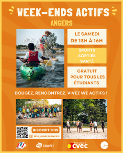 Affiche de Week-ends Actifs à Angers