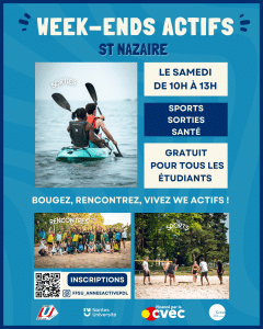 Affiche de Week-ends Actifs à Saint-Nazaire