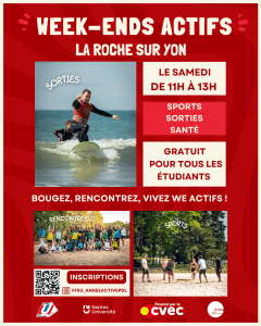 Affiche de Week-ends Actifs à La Roche-sur-Yon