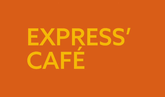 Affiche pour les Express'café à La Parenthèse