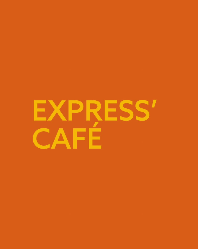 Affiche pour les Express'café à La Parenthèse