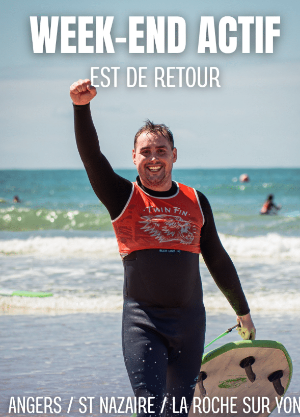 Affiche de Week-ends Actifs à Saint-Nazaire, Angers et La Roche-sur-Yon
