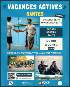 Affiche de Vacances Actives à Nantes